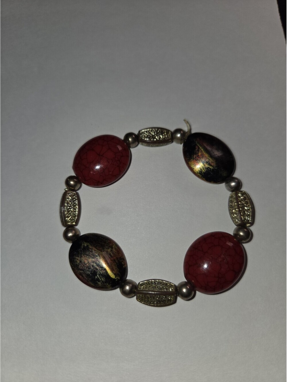 Stretch Bracelet Boho chic, Bohemian, Vintage style, Y2K retro, Earthy J1